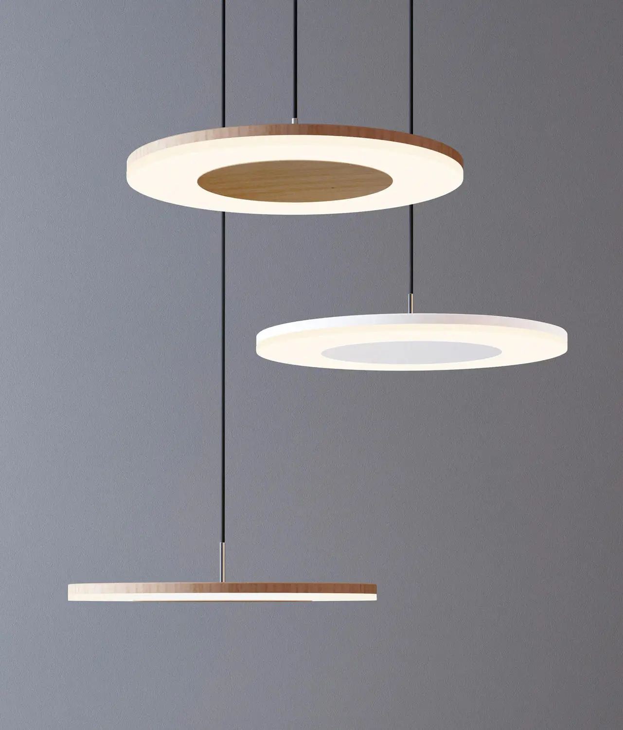

modern deco maison hanging lamp wood LED pendant lights deco chambre deco maison