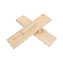 Couette auxiliaire pliante en bois pour l'entraînement, 2 pièces 