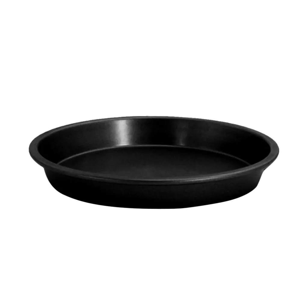 Углеродная антипригарная круглая форма для выпечки Форма для пиццы с антипригарным покрытием легко чистить и идеальный размер формы для выпечки тортов кухонные аксессуары 9m35