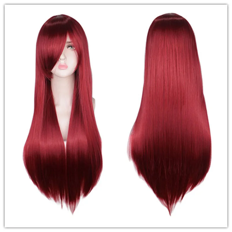 Long Staight Cosplay Wig Heat Resistant Synthetic Hair Hair Anime Party Wigs Women Cosplay Accessories +Free Wig Cap wonder woman costume Cosplay Costumes