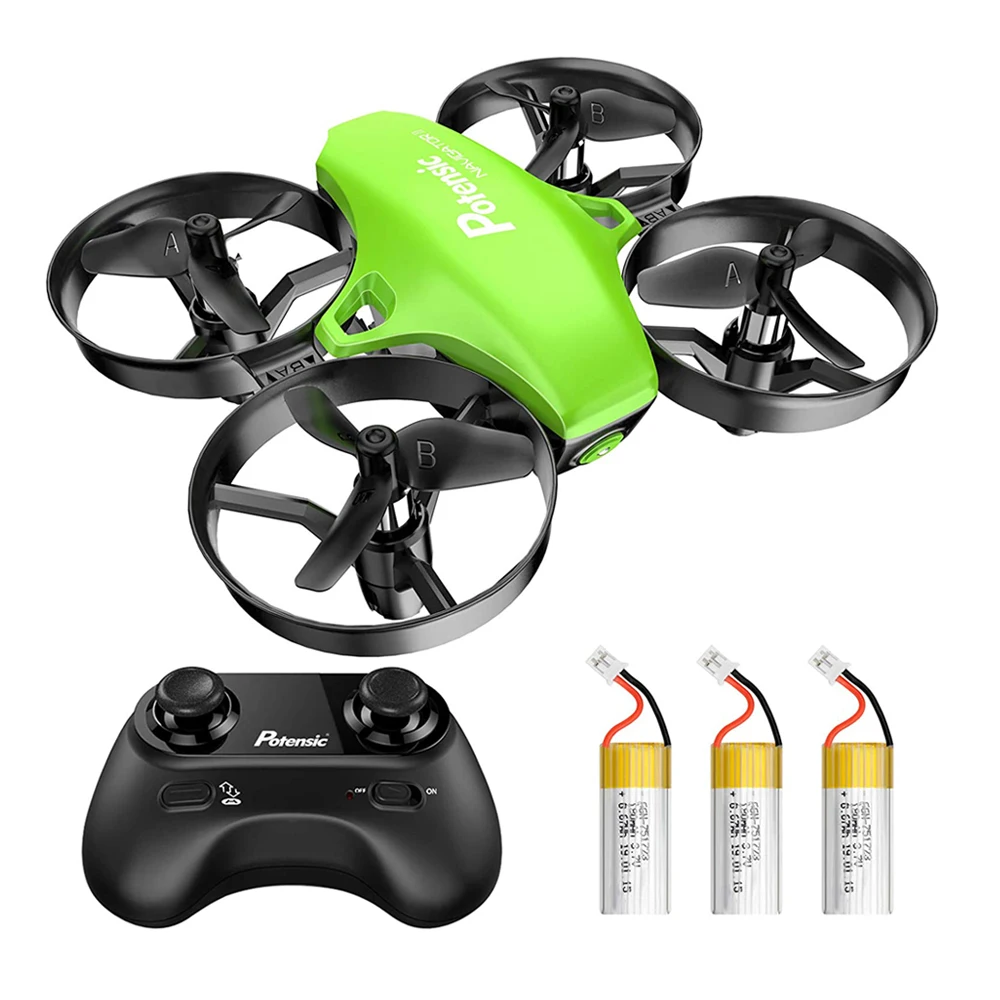 Photo Product Potensic A20 RC Quadcopter Indoor Outdoor Mini Drone 2.4G Remote Control Helicopter Easy to Fly Little Dron for Kids Boys Toys