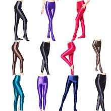 DROZENO, спандекс, brillante, сексуальные, pantimedias, brillante, леггинсы, для йоги, Deporte Mujer, для фитнеса, японские, de cintura, alta medias(China)