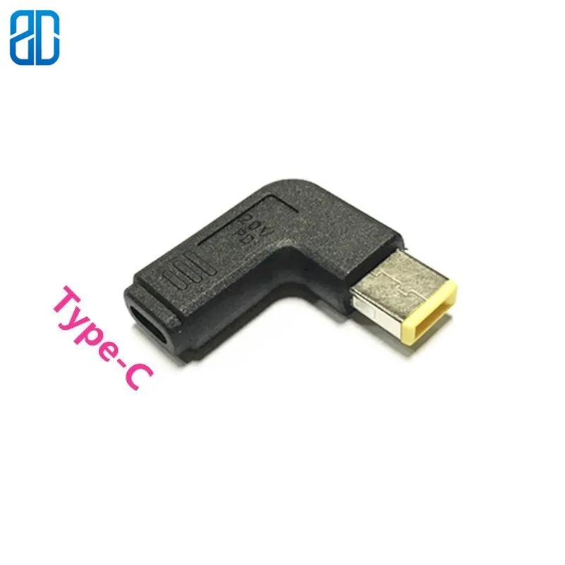 

PD Spoof Adapter TYPE-C Female To Lenovo Square Port With Pin Power Supply Charging Converter
