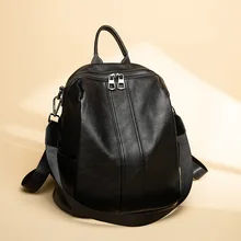 New Korean Version Backpack Women The Wild Fashion Travel Backack Woman Bag Leisure Leather Backpacks Designer Student Backpack