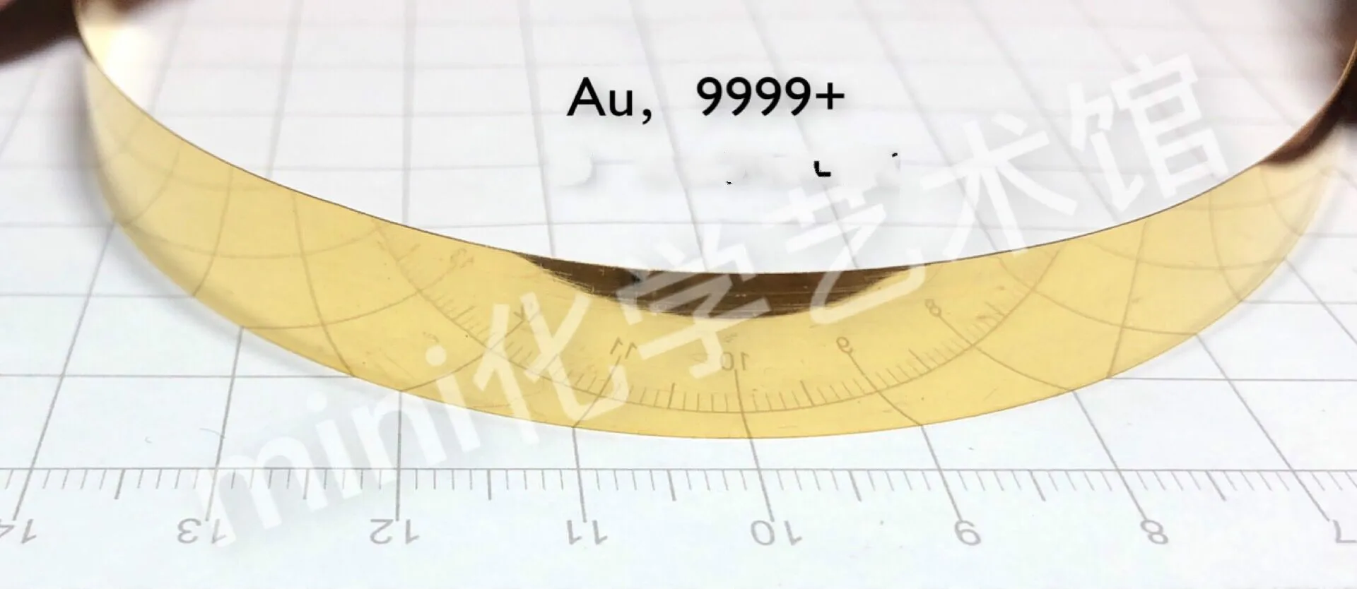 0,1+* 20*20 Золотой электрод из чистого золота Au 9999