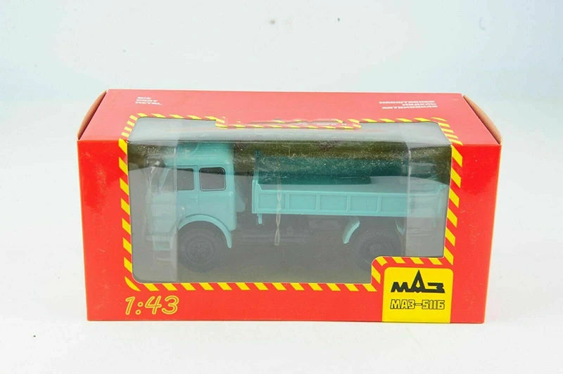 Коллекционная в наличии HAW 1/43 весы России MA3 5116 модель грузового автомобиля сине
