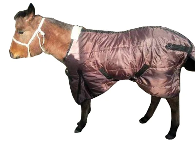 Warm Waterproof Antifreeze Short Cotton Pony Clothing Horse Harness Horse Fly Sheet