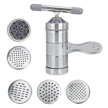 

nudelmaschine elektrisch Stainless Steel Manual Noodles Maker Pasta Noodle Pressing Making Machine Kitchen Food Proceed Tools