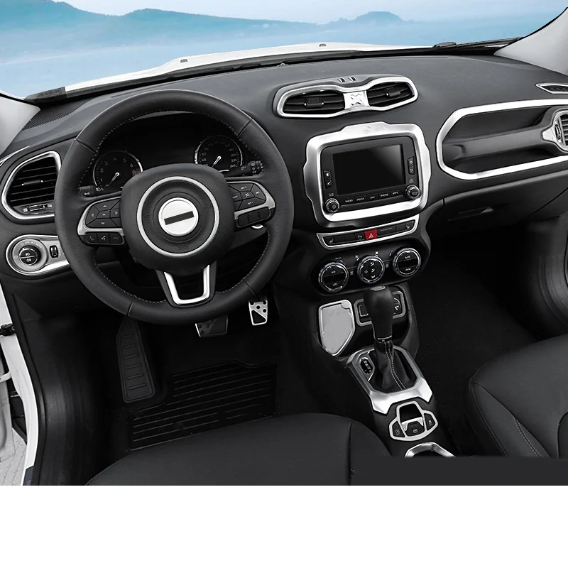 Lsrtw2017 для Jeep Renegade центральное управление двери окна приборной панели шестерни