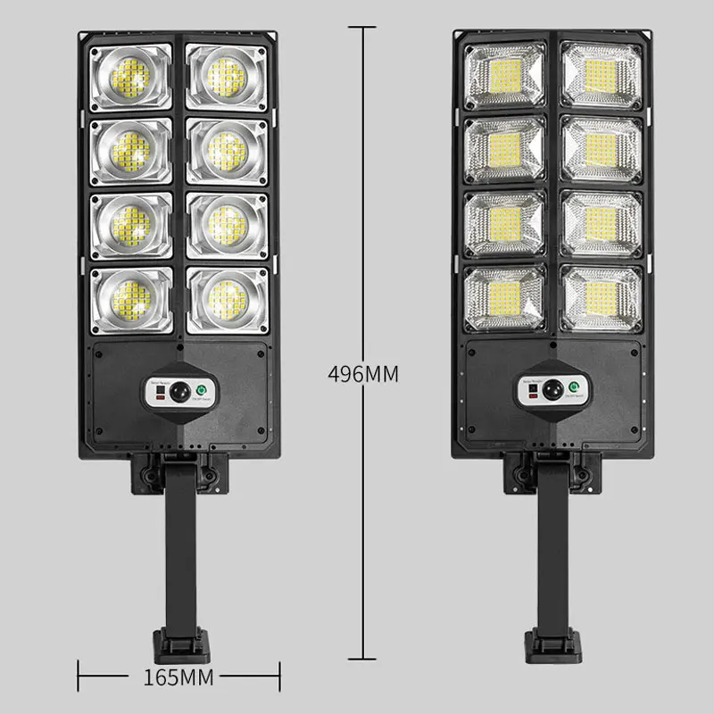 LED Lamp Solar Garden Lights LED Street Lamp 504LED 8000W Outdoor Solar Lamp Solar Street Lights Waterproof Motion Sensor Security Lighting For Garden Patio Yard Path