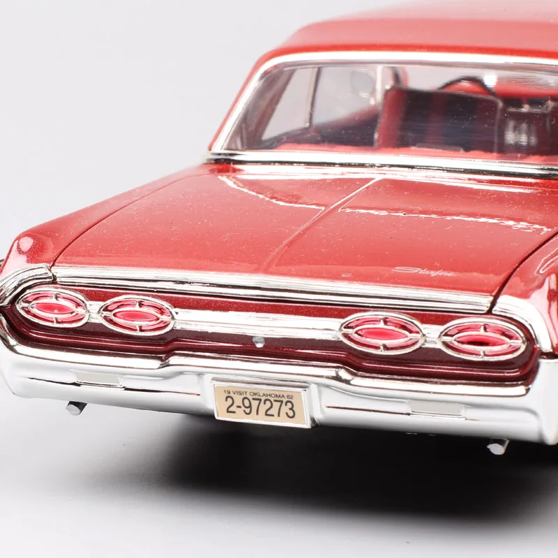 1/18 весы классические винтажные Роскошные GM 1962 Olds мобильный StarFire 98 автомобили литой автомобиль металлическая модель игрушечный автомобиль миниатюрный мальчик