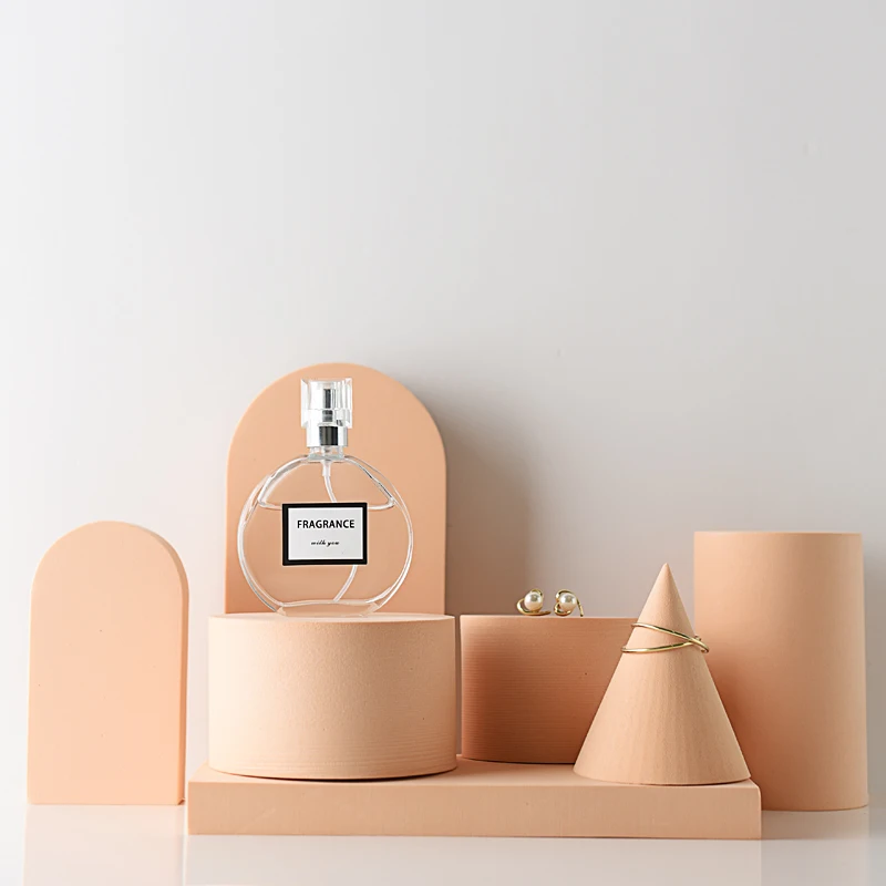 Cube Photo Props INS 3D Ornaments Jewelry Shooting Cosmetics Posing Photography Background Props