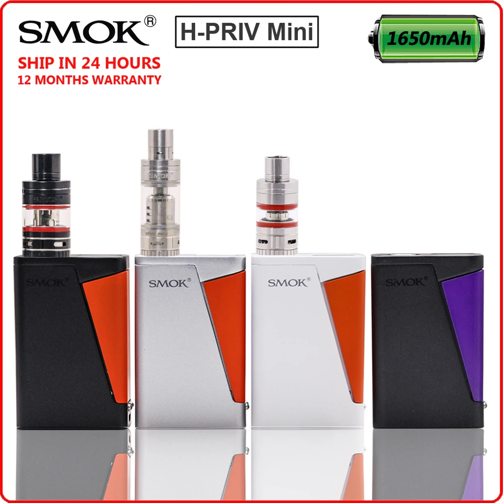 Оригинальный набор для вейпа SMOK H-Priv mini электронная сигарета с аккумулятором на 50