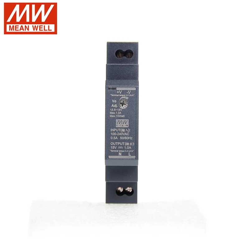 MEAN WELL HDR 15 Вт в импульсный источник питания 110 В/220 В переменного тока до