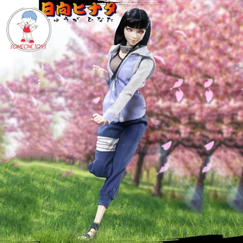 

1/6 Scale NARUTO Hyuga Hinata Japan Anime Action Figure with Movable Eyes for Collection Gifts