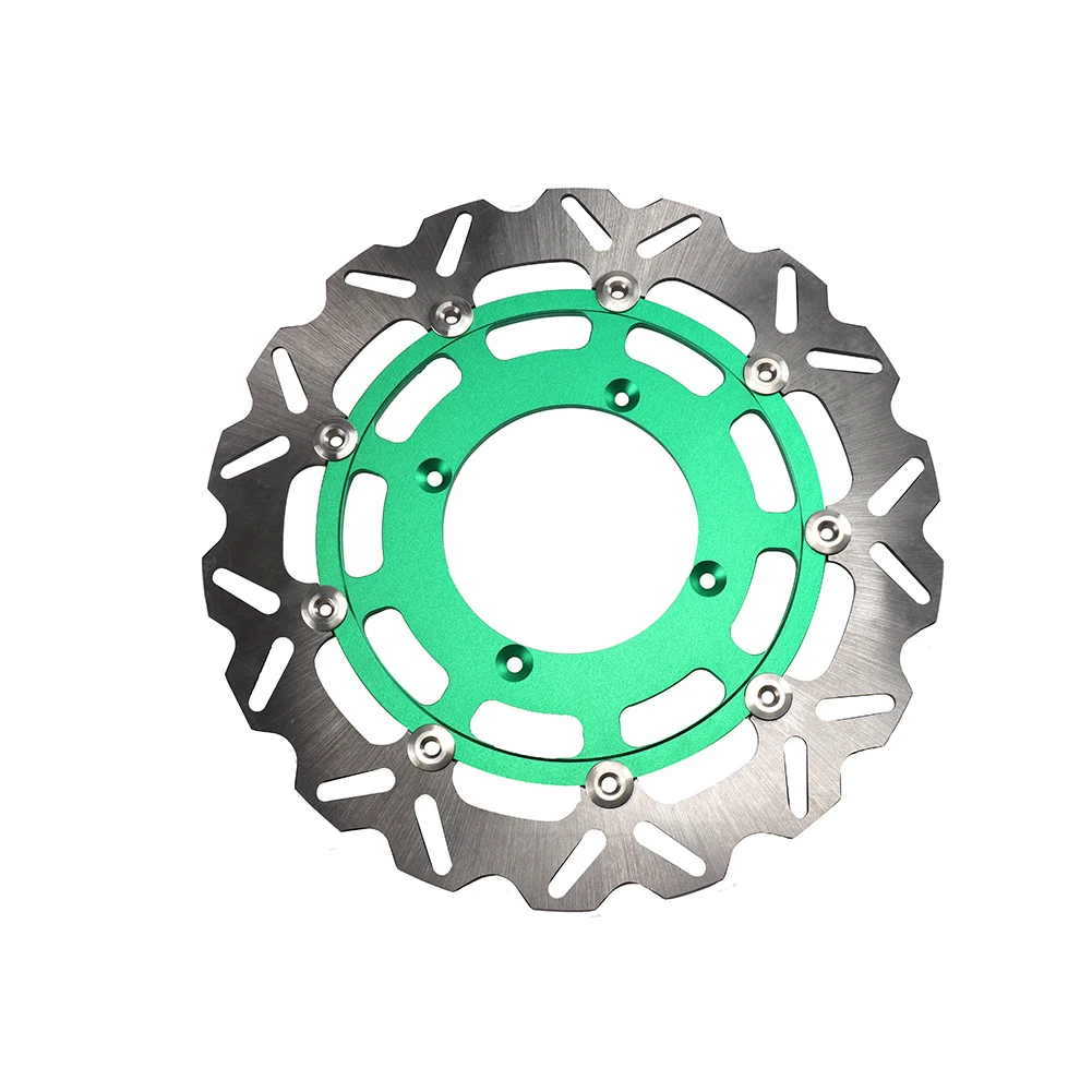 Пластина ротора плавающего тормозного диска для мотоцикла подходит Kawasaki KXF 250 450