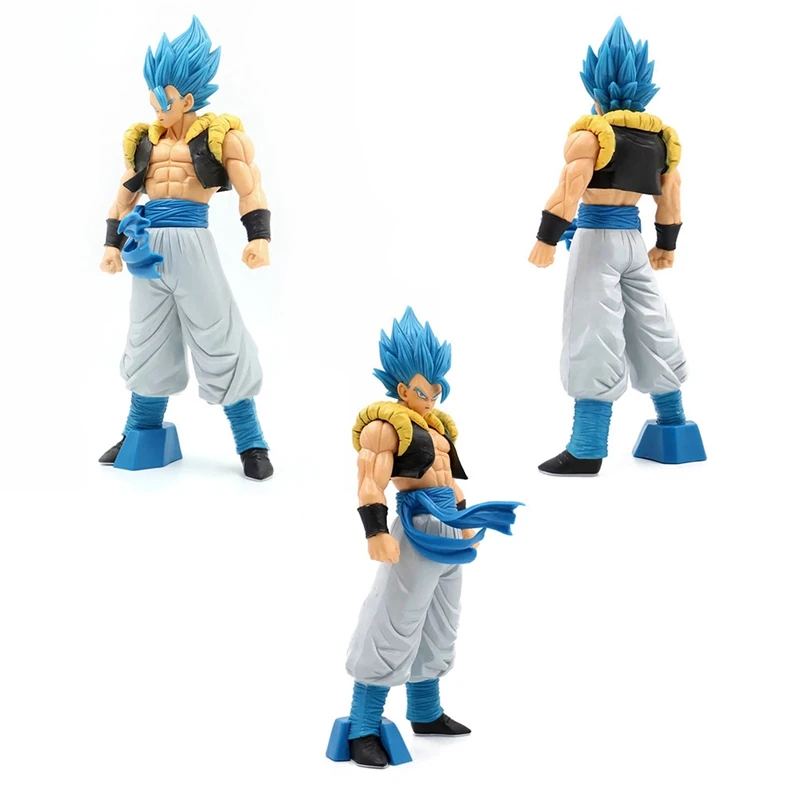 Аниме Dragon Ball Z Супер Saiyan Gogeta синие волосы Dragon Ball ПВХ фигурка Коллекция Модель игрушки