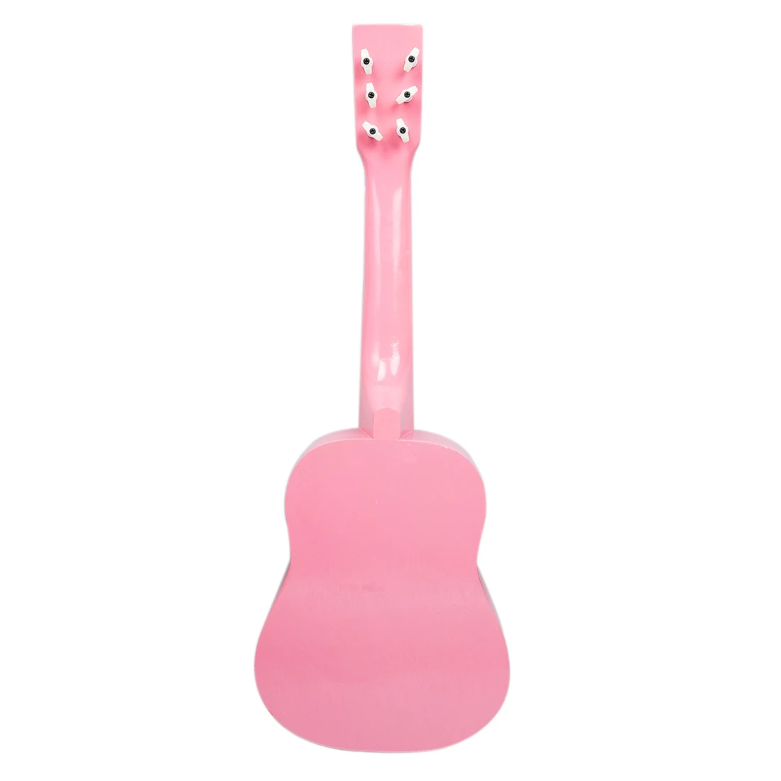 25 Inches 6 Strings Wooden Musical Instrument Guitar Gift For Children- Pink
