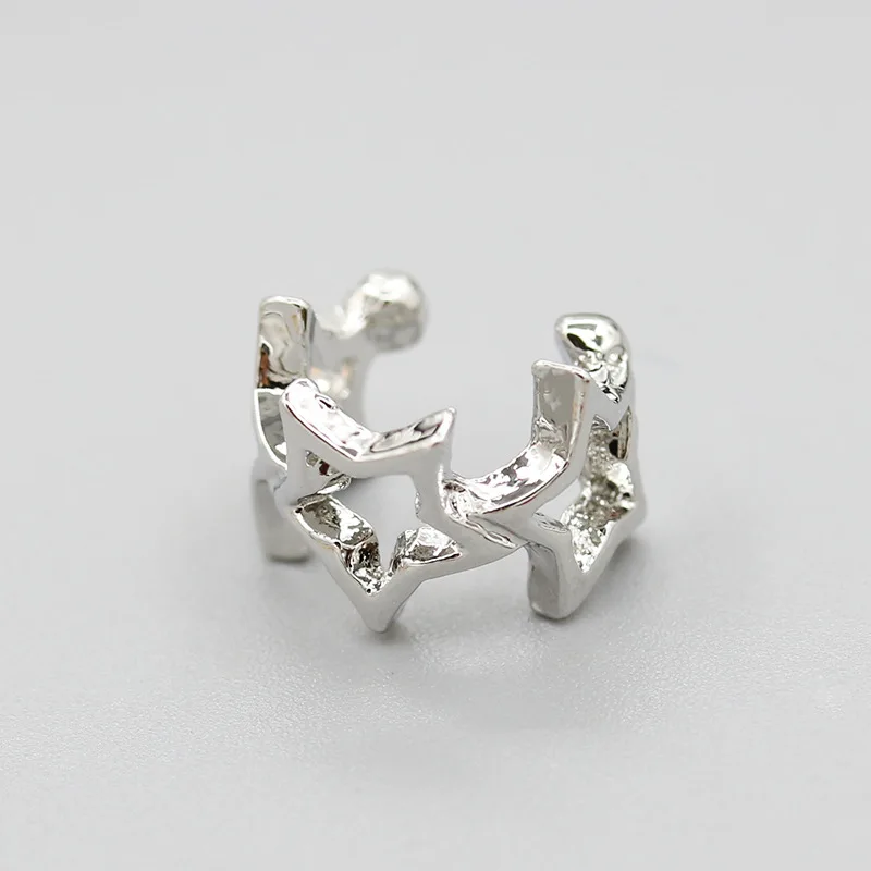Cute18k Грация Мода Панк стиль звезда брошь Каффа