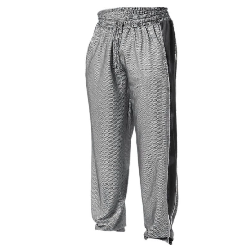 

Muscle Brother Gasp Thin Breathable Quick-Drying Trousers Basketball Fitness Sports Training Squat Loose And Plus-sized Sweatpan