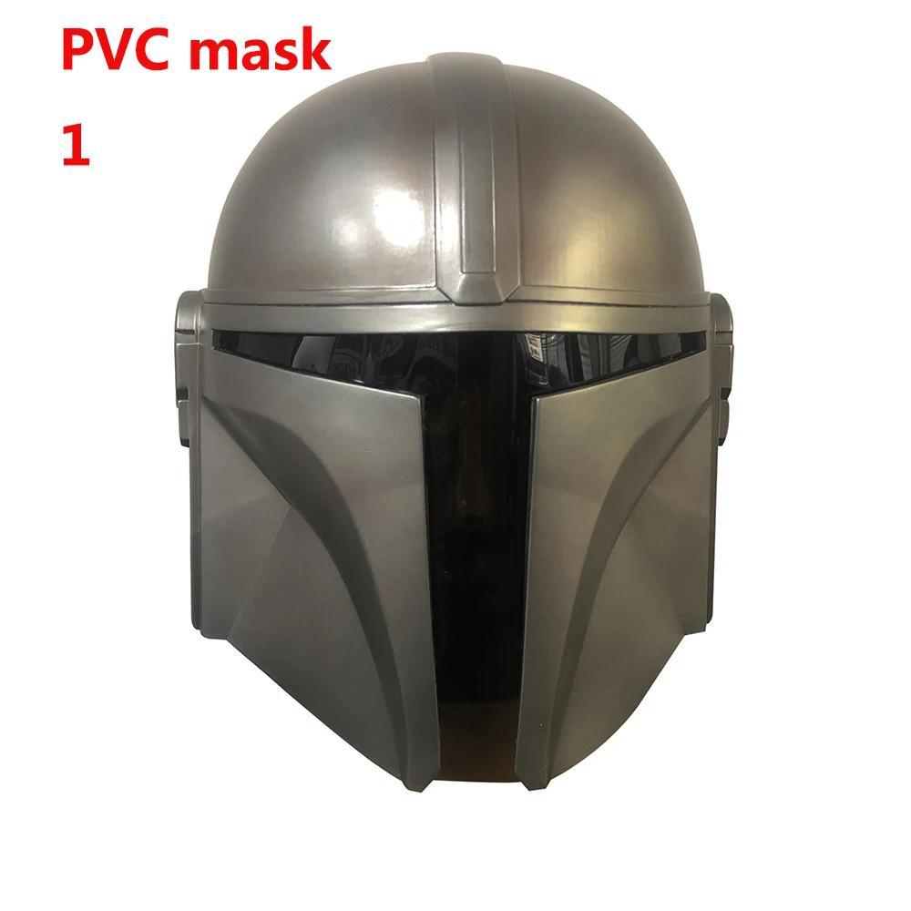 PVC Helmet 1 Фильм мандалорец маска "Звездные войны" штурмовики шлем рост Скайуокера маска ПВХ Косплэй маска вечерние Рождество - Цвет: PVC Helmet 1