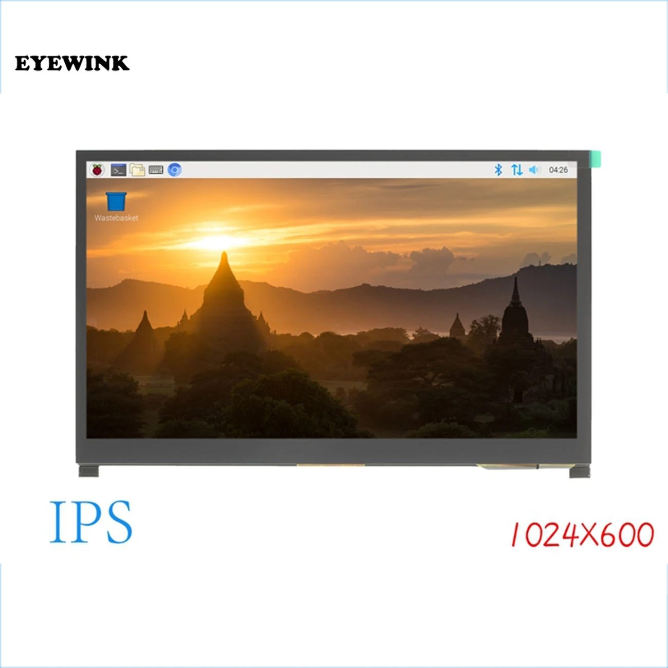 10 1 дюймов Raspberry Pi 4 Модель B сенсорный Экран 1024x600 ЖК дисплей Дисплей Совместимость