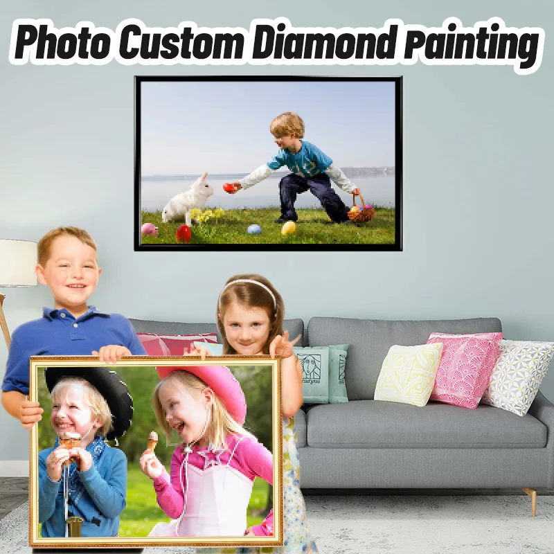 Diamond Painting Photo Custom Diamond Embroidery Full Square Diamond Mosaic Picture Of Rhinestones Full Set Beads Art