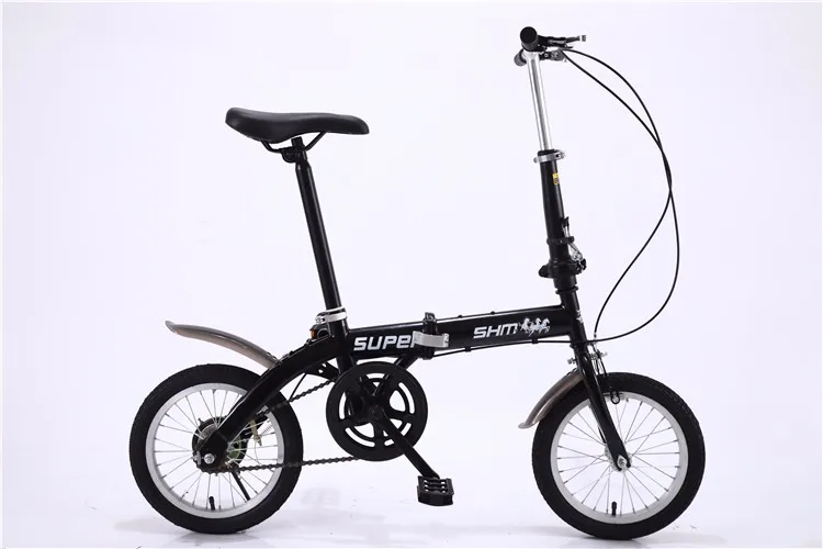 16 inch men and women portable folding bicycle adult children students variable speed disc brake bicycle