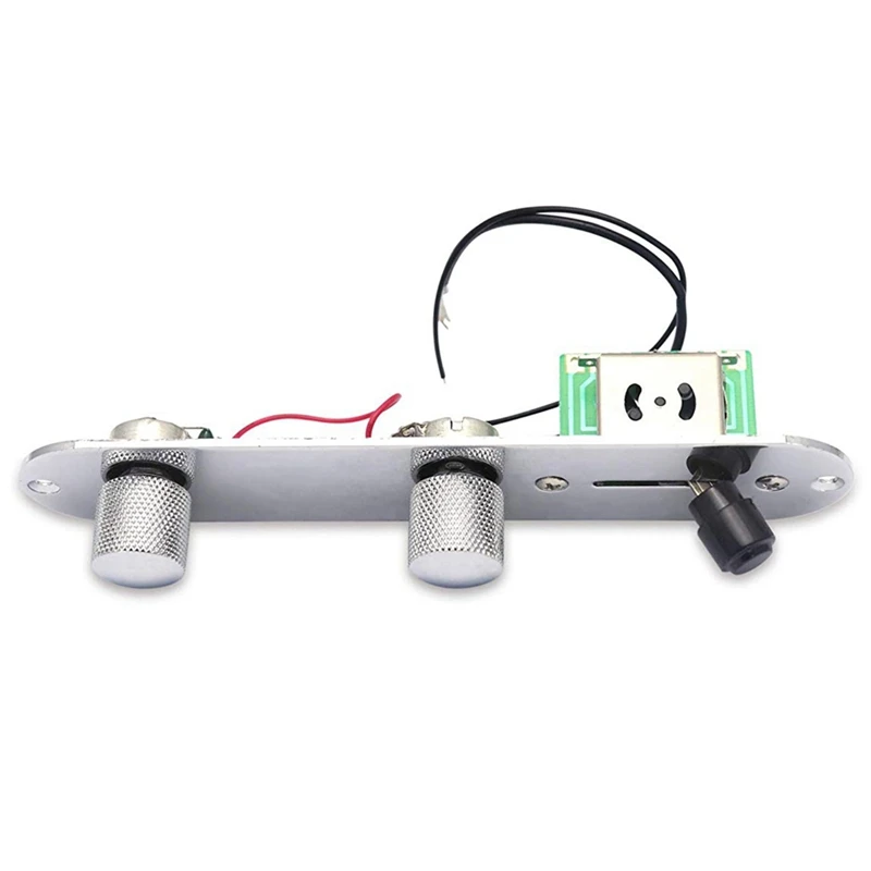 

3 Way Switch Control Pots for Fender Tele Guitar Chrome Prewired Control Plate