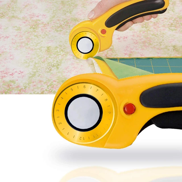 10 LAME ROTANTI Da 60mm - Per Taglierina, Tessuto, Carta, Scrapbooking E Cucito (Acciaio Inox) - Foto 6