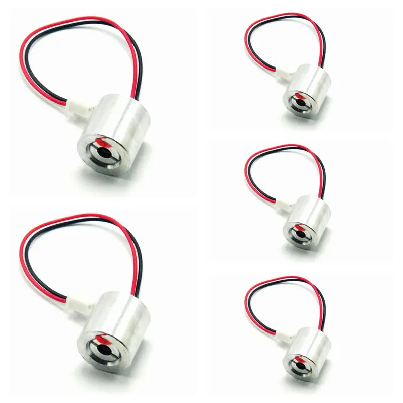 

5pcs 18mm Dia 650nm Red Laser Diode Dot Module 100mW Mini LED Lights 2.5V
