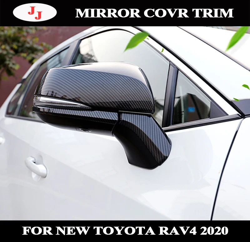 Боковое зеркало заднего вида из АБС пластика хромированное покрытие для Toyota RAV 4