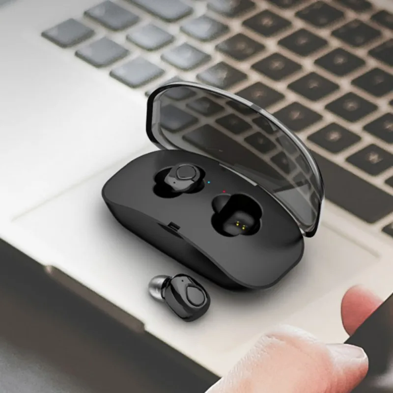 Для Bluetooth Беспроводная мини гарнитура Bluetooth с зарядным устройством 2-в-1 соединение антирадиационные монофические вакуумные/бинауральные гарнитуры музыкальные наушники