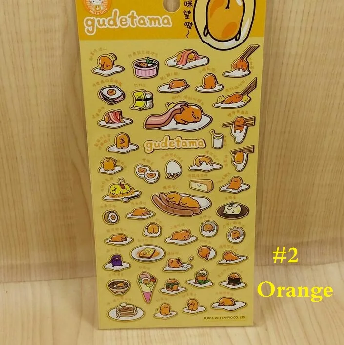 20 упаковок/партия, японский мультфильм, серия Mr. Egg, ПВХ стикер, Дневник для студентов, украшение, мини-этикетка, канцелярские наклейки