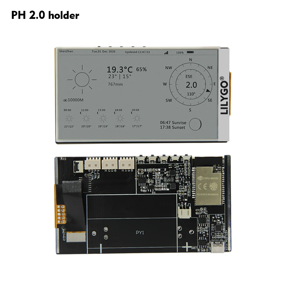 LILYGO Ƶ̳    , ESP32 V3 , 16MB ÷, 8MB PSRAM, T5-4.7 ġ