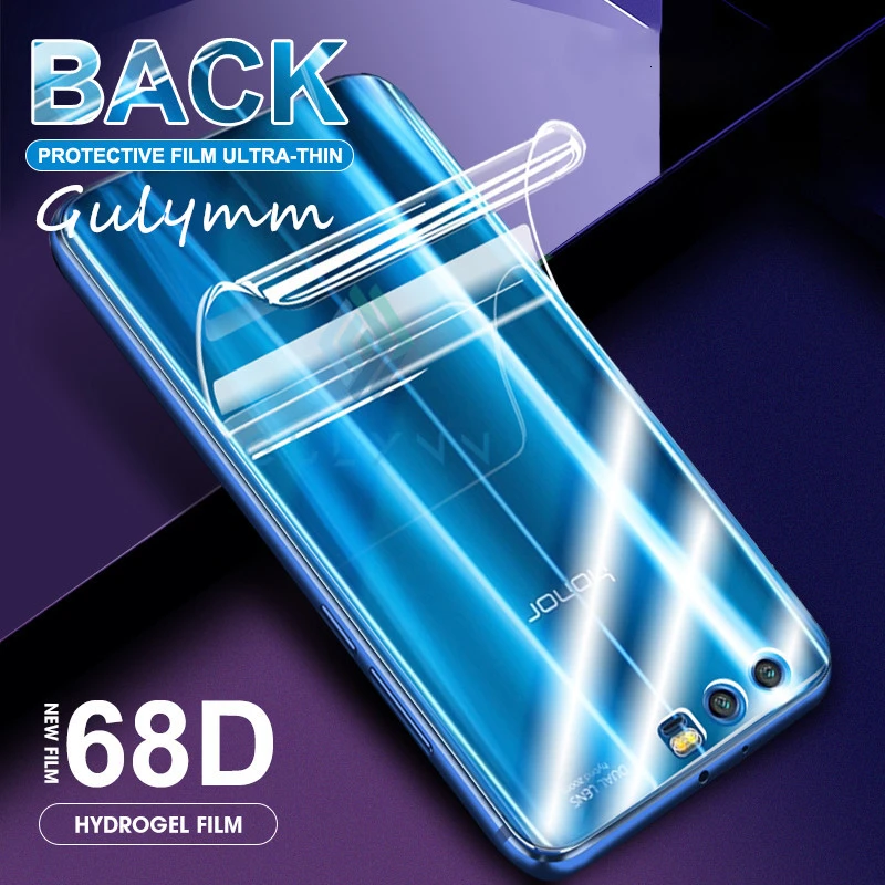 68D задняя полностью покрывающая Гидрогелевая пленка для huawei P Smart Z Plus Nova 5i 5T mate 30 20 Lite Pro Защитная пленка для экрана для Honor 20 9X