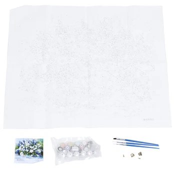 

Unframed Acrylic Paint By Number Kit DIY Oil Painting Canvas Digital Home Decor Lavender flowers