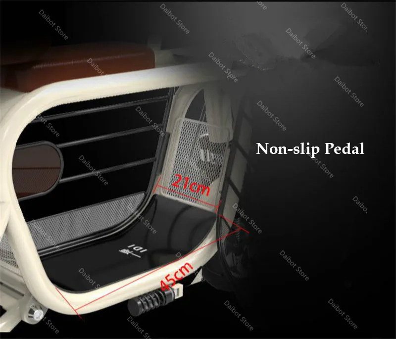 Electric Scooter for Girl Two Wheels Electric Scooters 48V 580W Portable WhitePink Mini Electric Bike For Kids Adults (15)