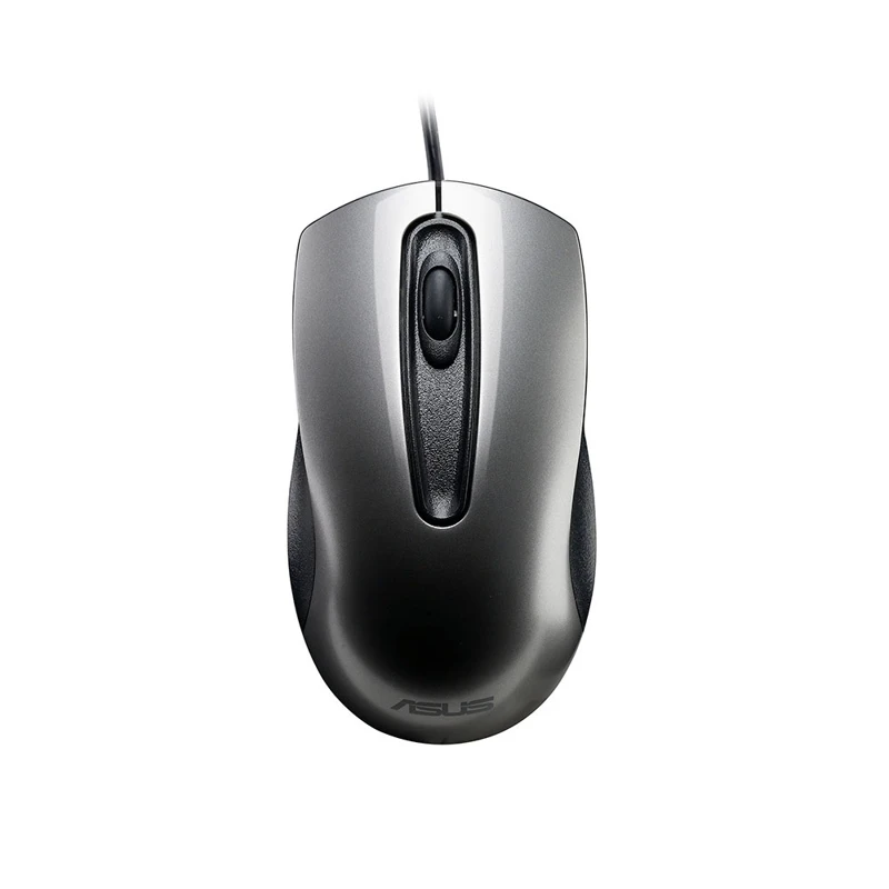 Мышь ASUS UT200 Grey USB оптическая, проводная, 1000 dpi, USB, цвет: серый