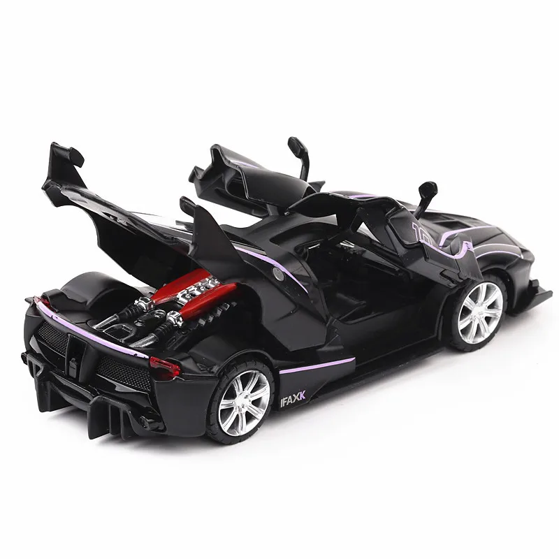

Free Shopping New Ferraris Diecasts & Toy Vehicles 1/32 Alloy Metal Car Model Sound Light Collect Gifts For Children Christmas