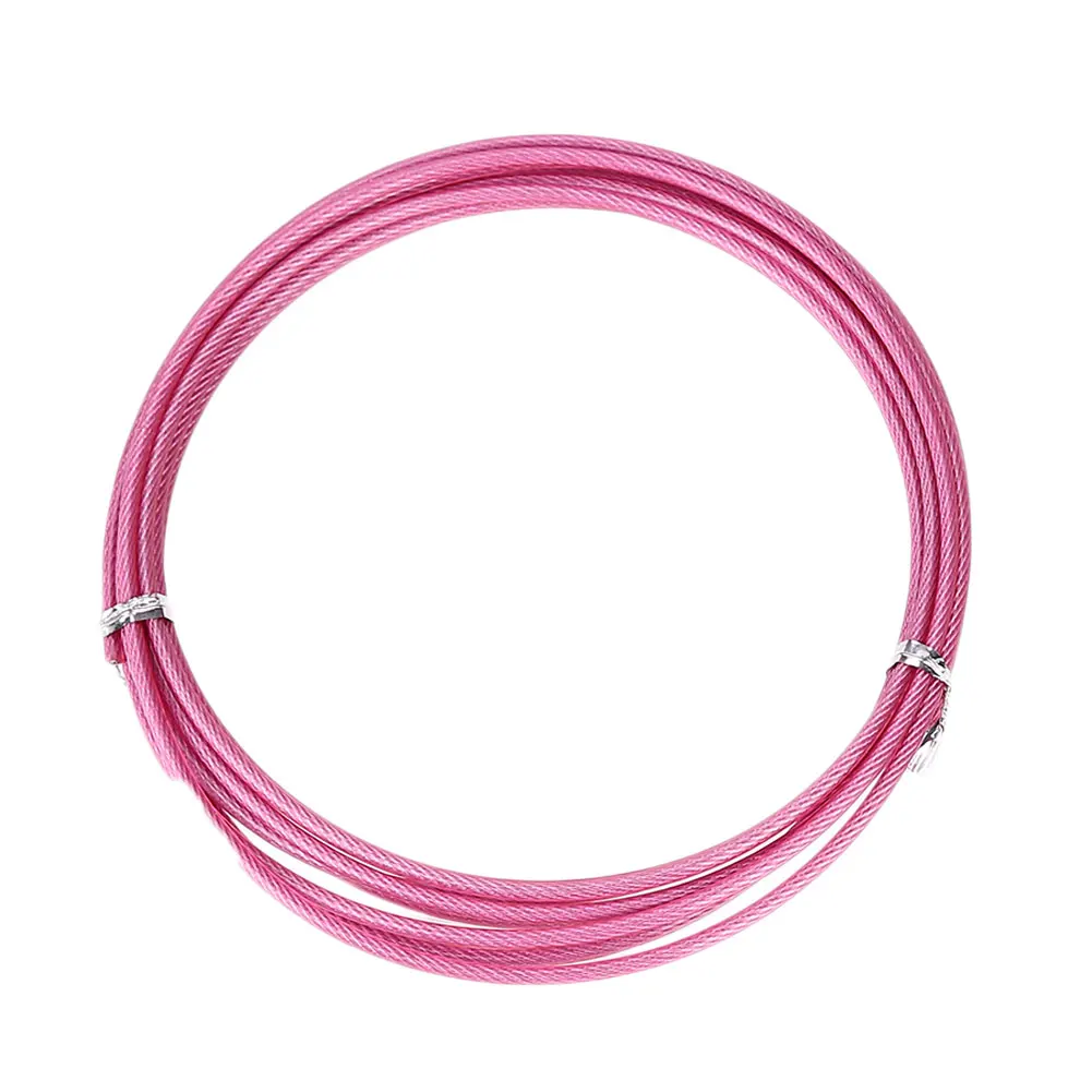 Pink Сменный кабель для спортивных упражнений из нержавеющей стали 3,0 м - Цвет: Pink