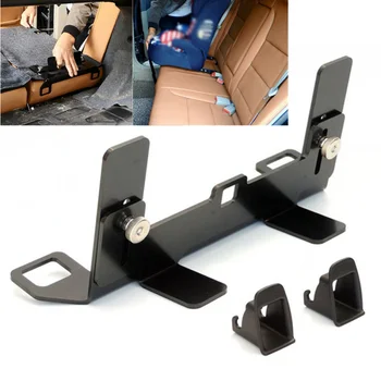 

ISOFIX Safety Seat Belt Latch Bracket Car Child Seat Anchor Mount Holder ZL-2022 5mm Thick Steel Pad Connector Bracket