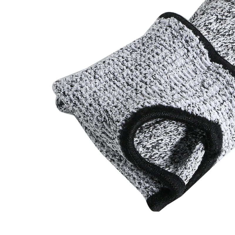 Cut Resistant Sleeves 14-Inch Cut Resistant Knit Sleeves Level 5 Protection,Slash Resistant Sleeves With Thumb Slot Helps Preven