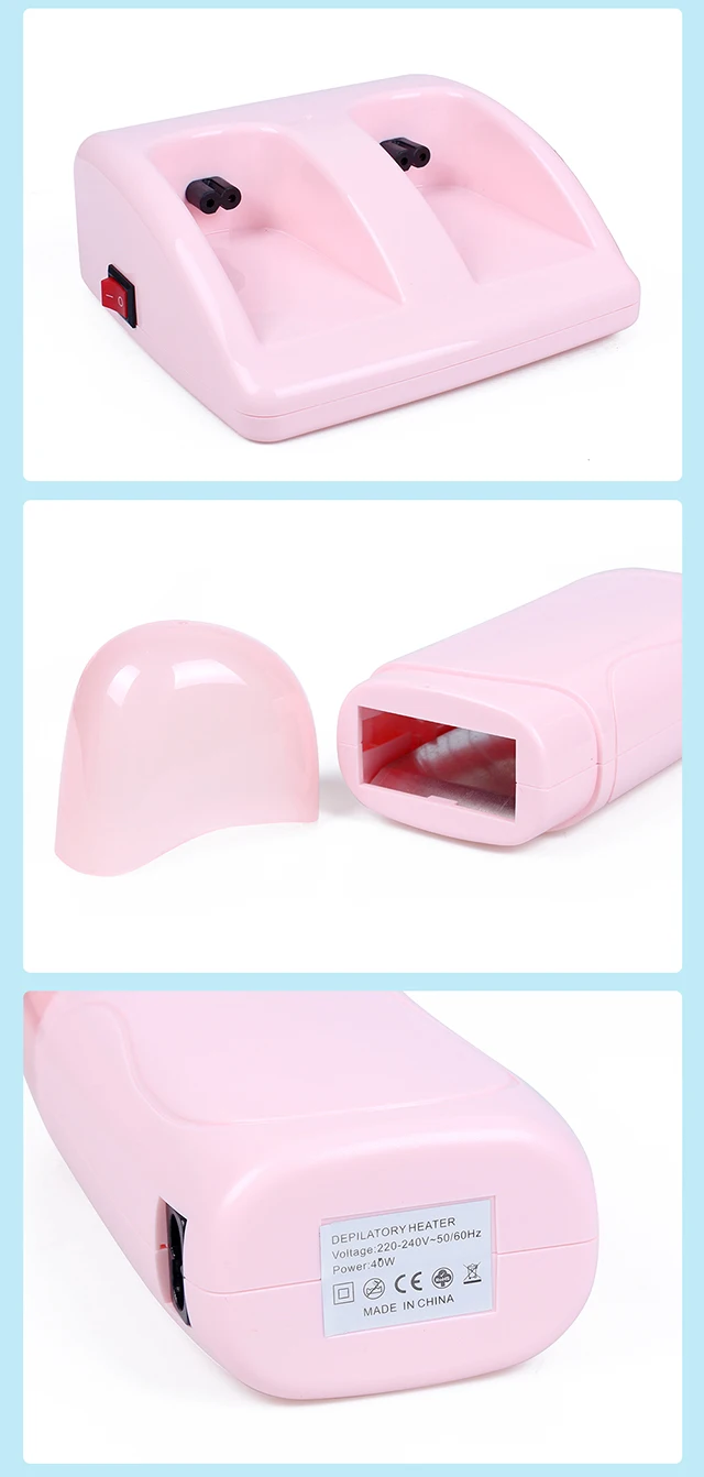 Professional CE Certificate Double Depilatory Wax Heater Roll On Two Seat Roll-On Wax Depilatory Heater