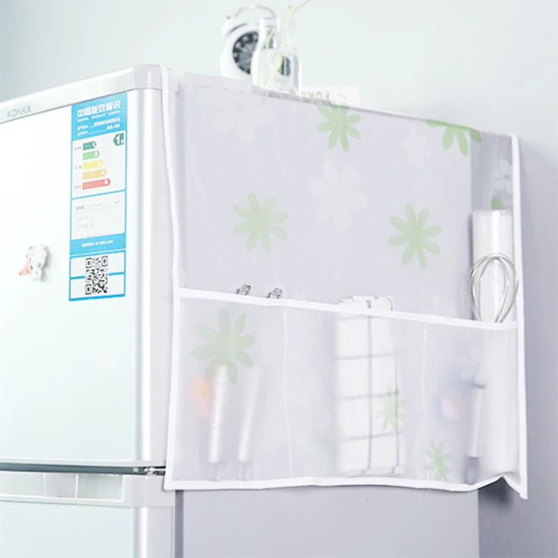 Высокое качество бытовой водонепроницаемый пылезащитный чехол для стиральной машины покрытие для холодильника с сумкой для хранения кухонных принадлежностей