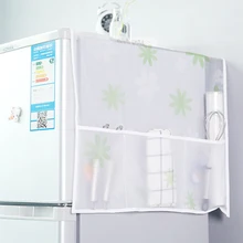 Высокое качество бытовой водонепроницаемый пылезащитный чехол для стиральной машины покрытие для холодильника с сумкой для хранения кухонных принадлежностей