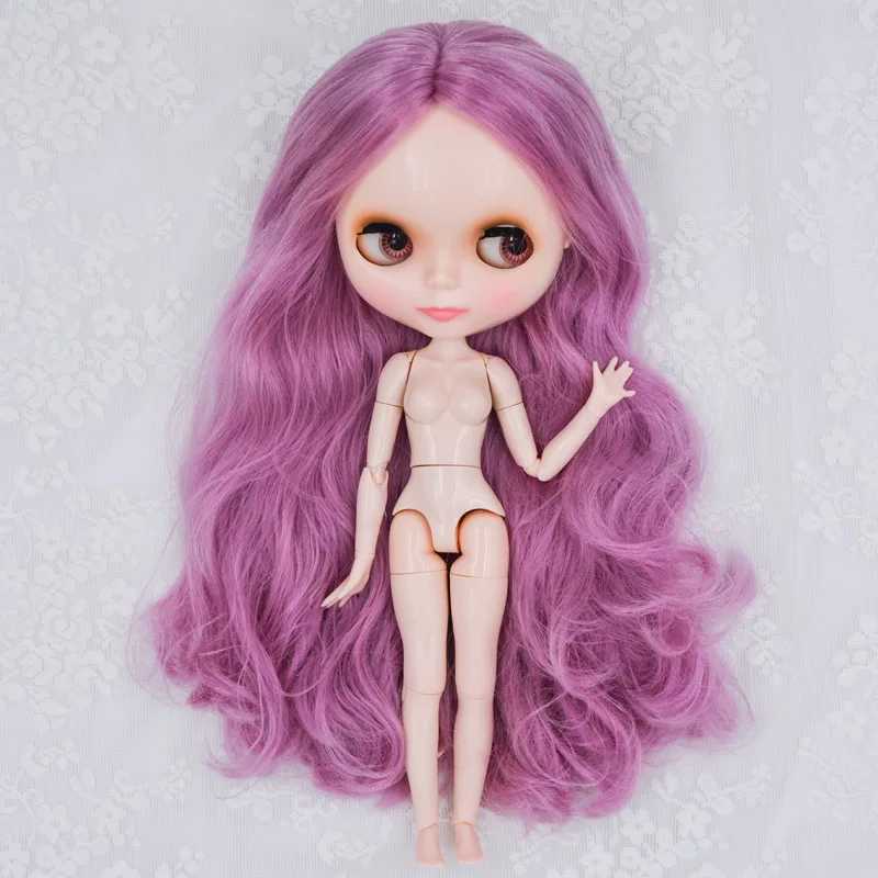 NBL23 Neo Blyth кукла NBL на заказ блестящее лицо, 1/6 BJD шарнирная кукла Ob24 кукла Blyth для девочки, игрушки для детей - Цвет: NBL23