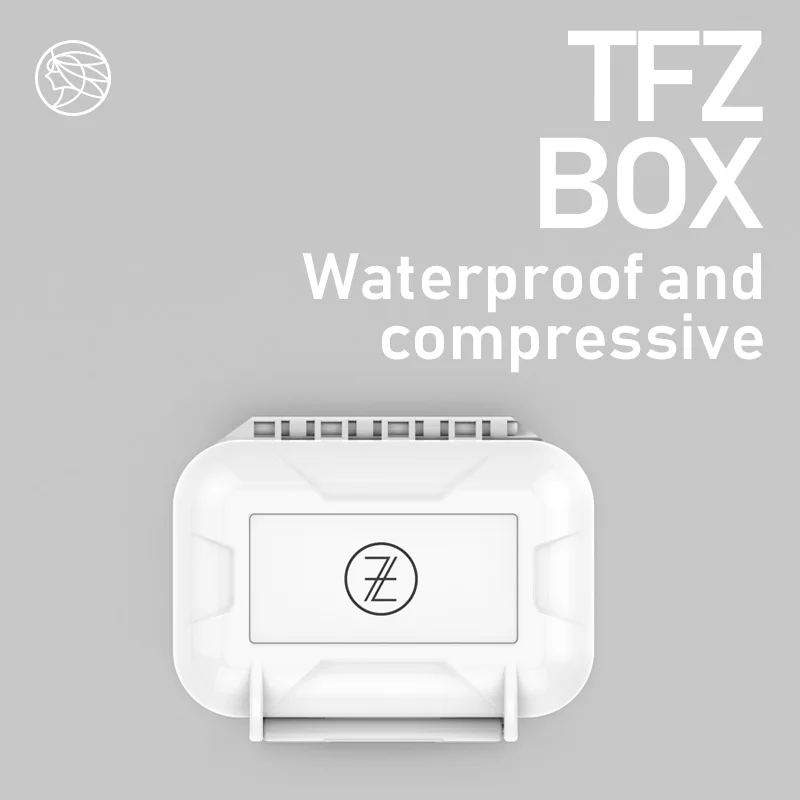 The fragrant Zither Official Earphones Waterproof Boxes Protect your beloved headphones Headset accessories storage box