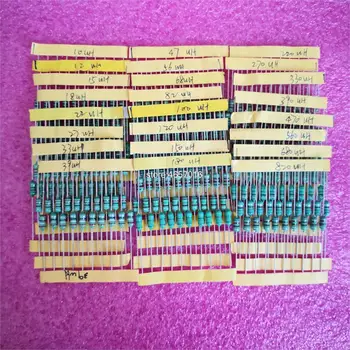

color ring inductor assortment kit Free shiiping 0410 1/2W Inductors 10UH-820UH 24valuesX10pcs=240pcs Inductors Assorted Set Kit