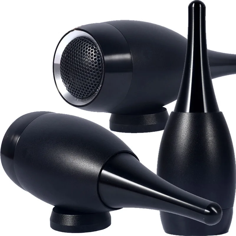  1pcs 4ohm 15W 25-Core Silk Film Tweeter All Aluminum Sheel Top External Treble Speaker Loudspeaker 